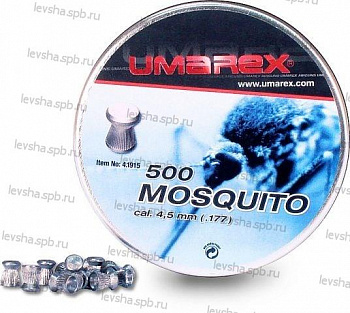 пули umarex mosquito 4,5 0.48гр.(500) фото