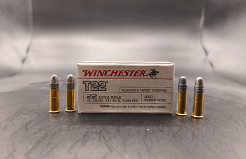 22lr winchester t22 lrn 2,59 фото